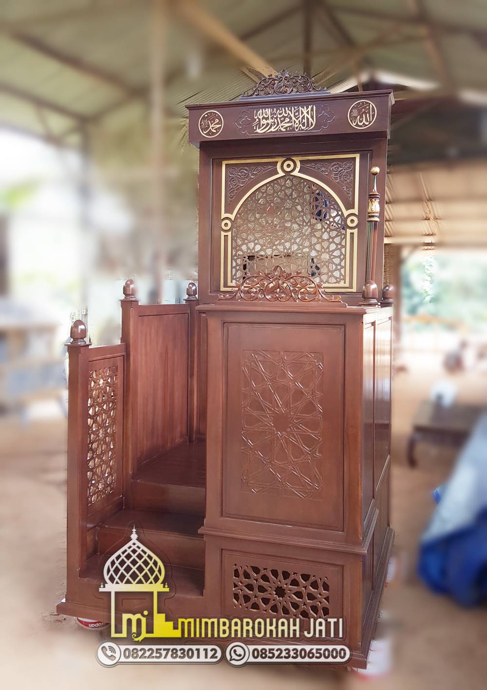 Mimbar Podium Masjid Minimalis Terbaru